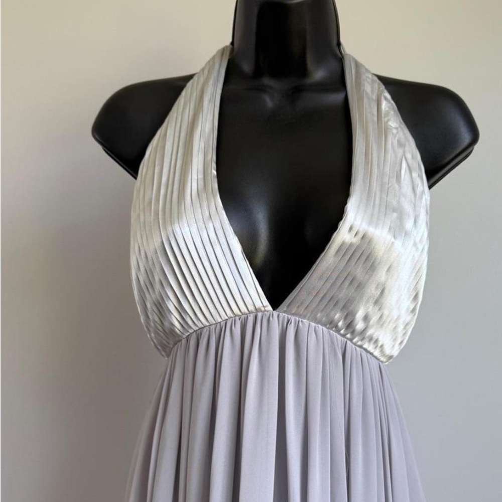 Silver maxi Gown